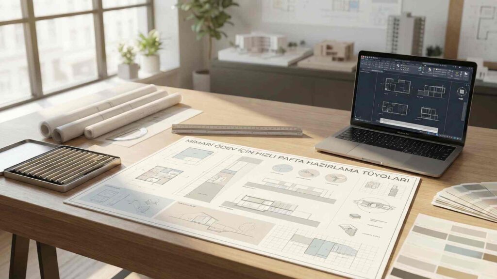mimari odev icin hizli pafta hazirlama tuyolari 0001